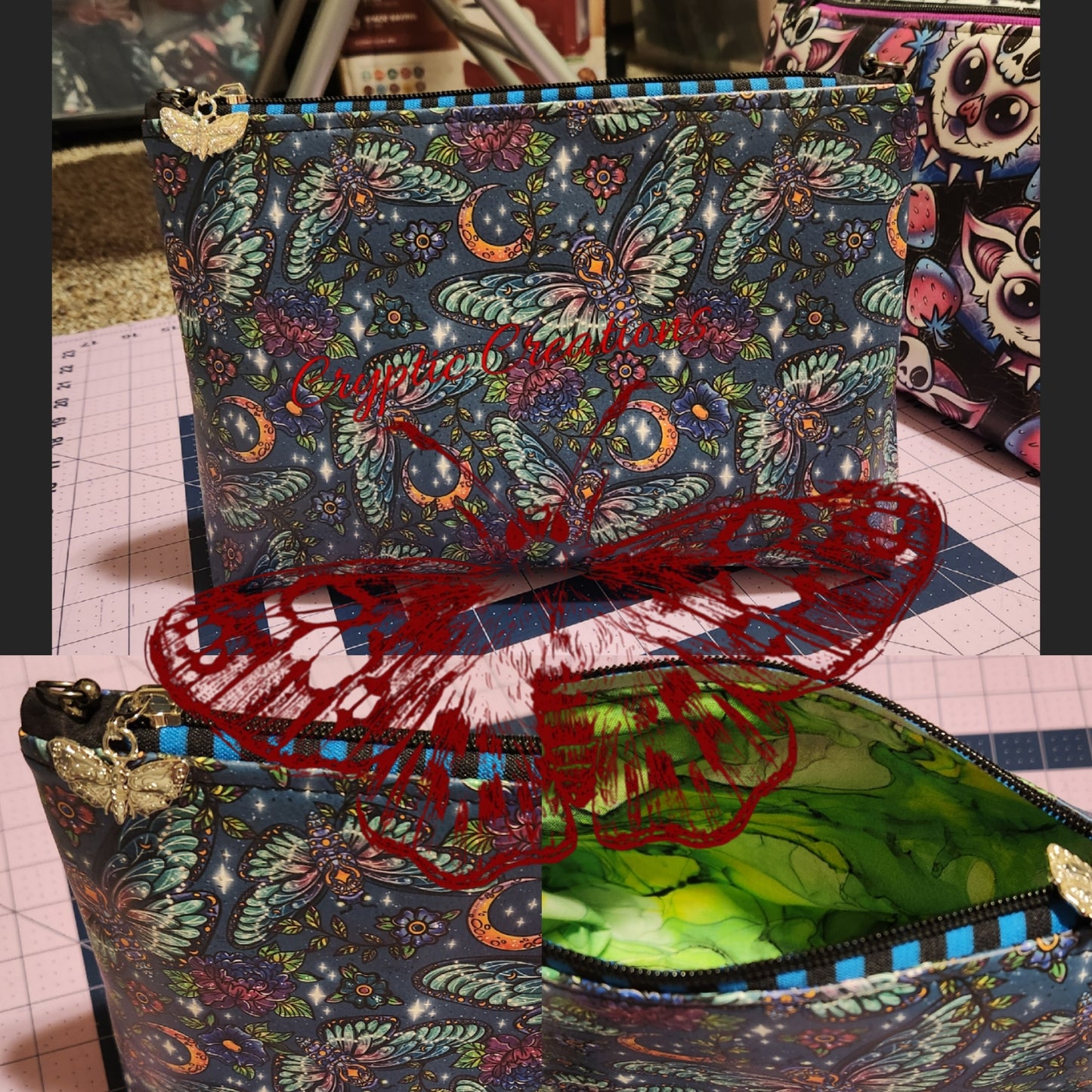 Cicada Purse with Chain Strap