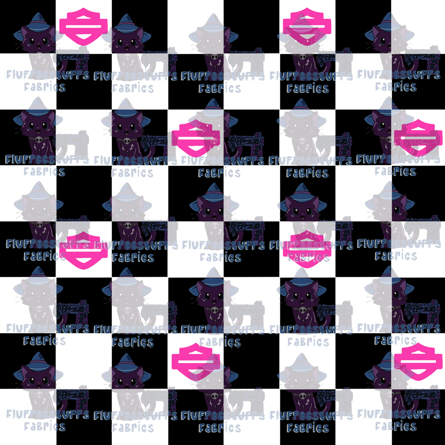 Pink HD Checkered