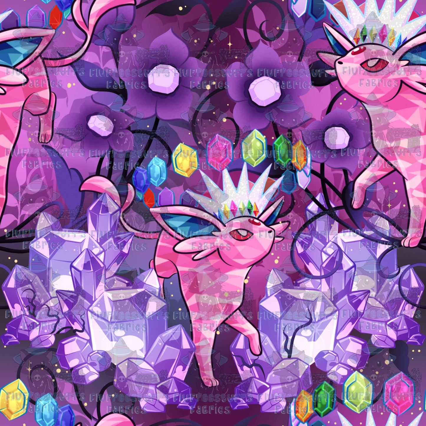 Pocket Pals Crystal Fox Pyschic