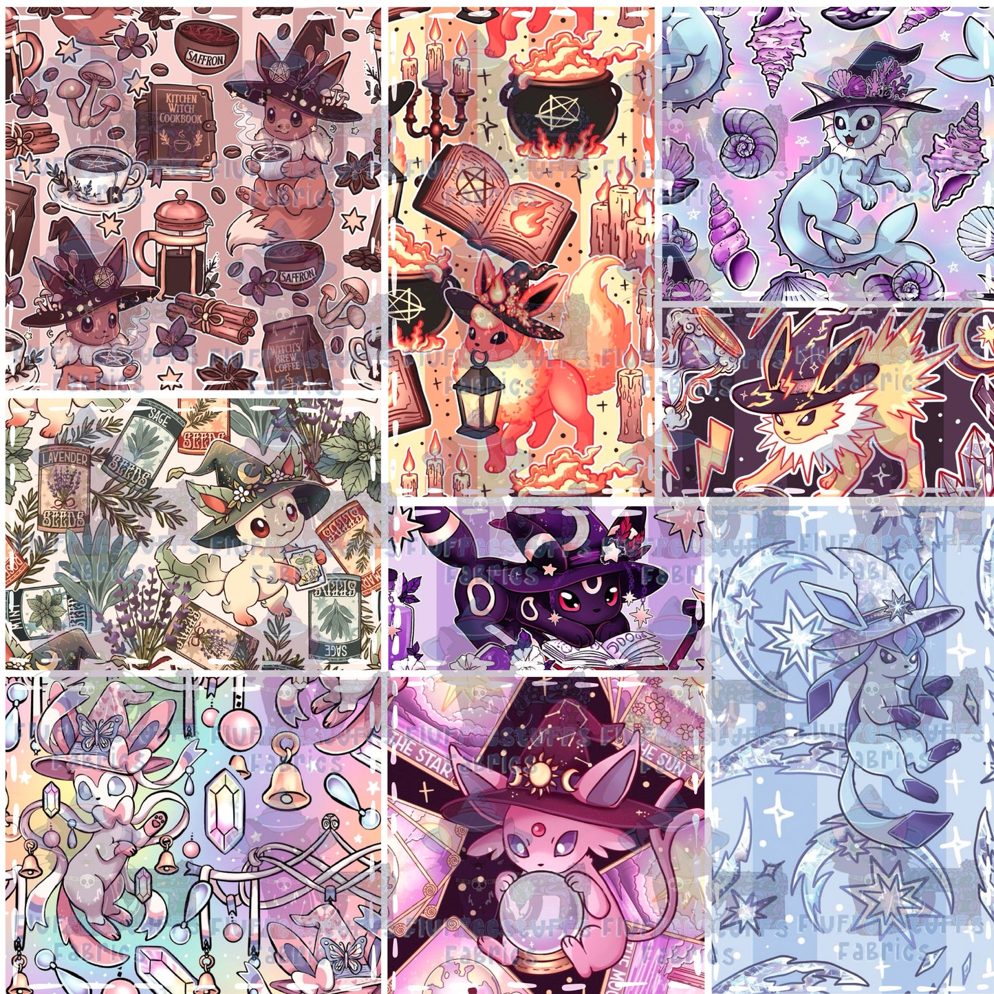 Pocket Pals Witchy Fox Quilt C