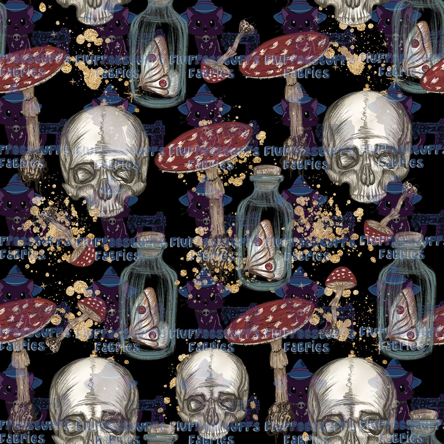 Shroom skulls