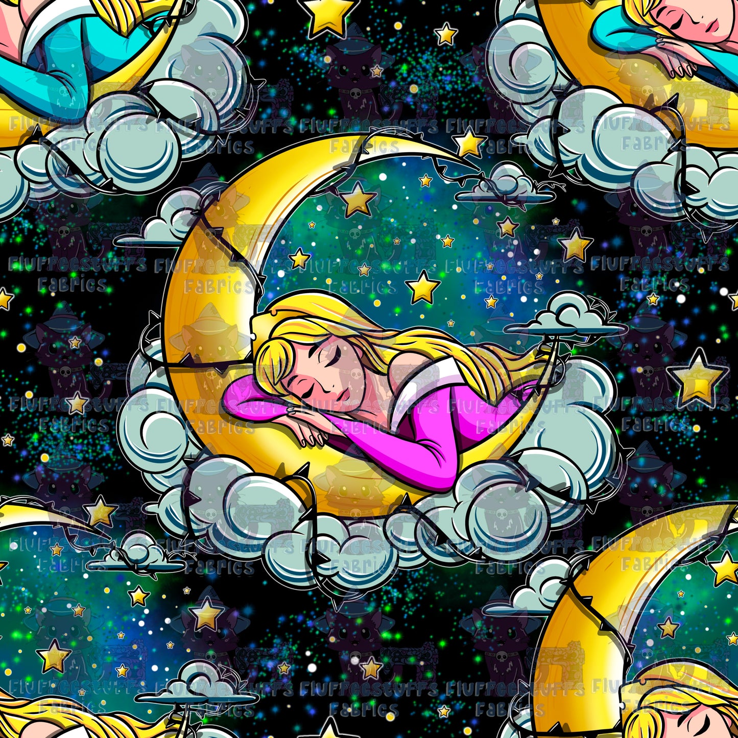 Sleepy Moon Princess Beauty