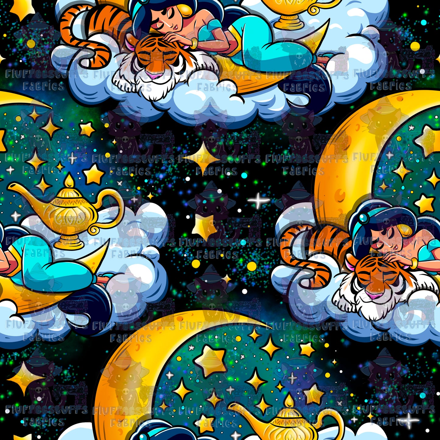 Sleepy Moon Princess Tiger