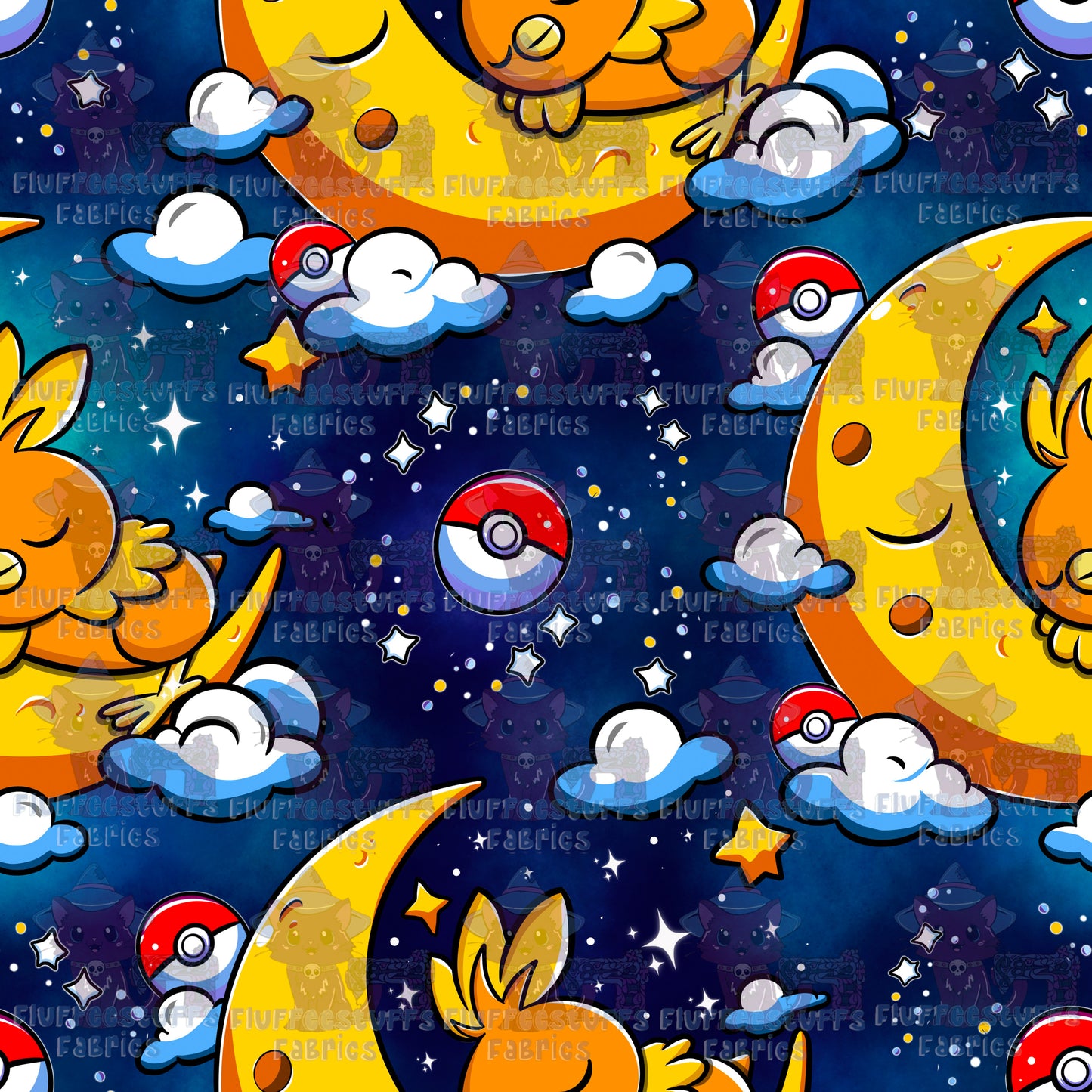 Pocket Pals Sleepy Moon Baby Fire Chick