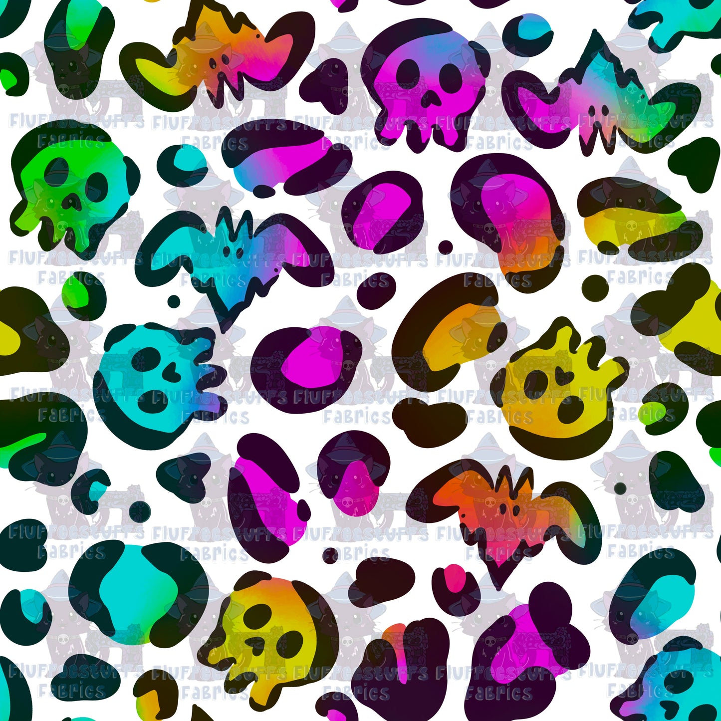 Spooky Cheetah Print B