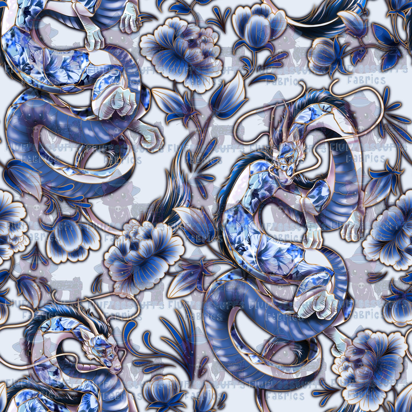 Studio Friends Dragon Within Kintsugi Porcelain