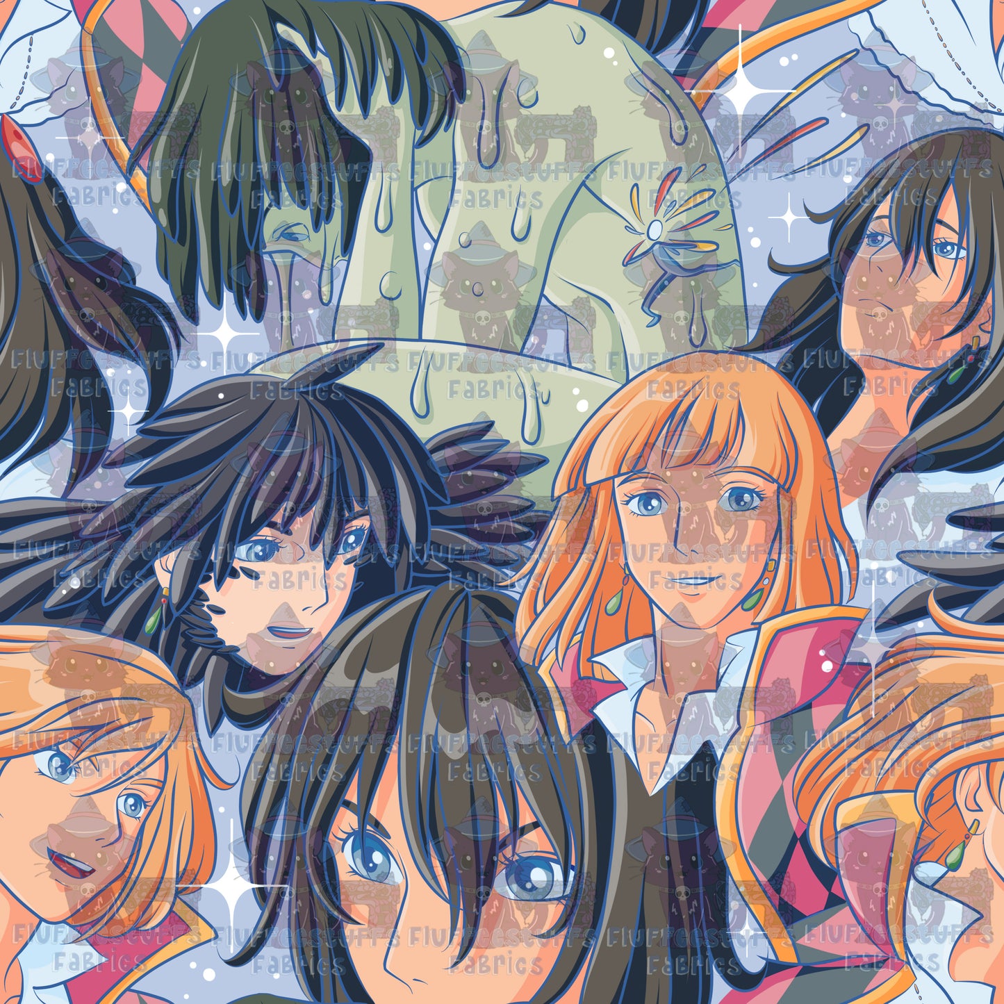 Studio Friends Faces of Howl