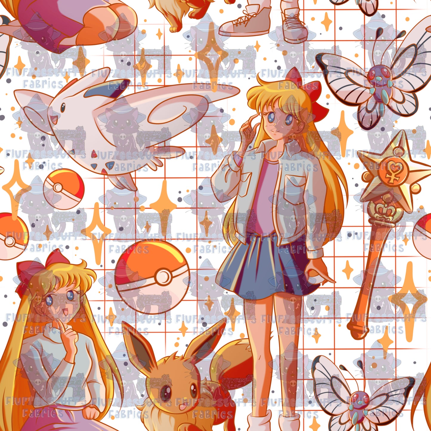 Transparent Pocket Pal Moon Warrior Venus