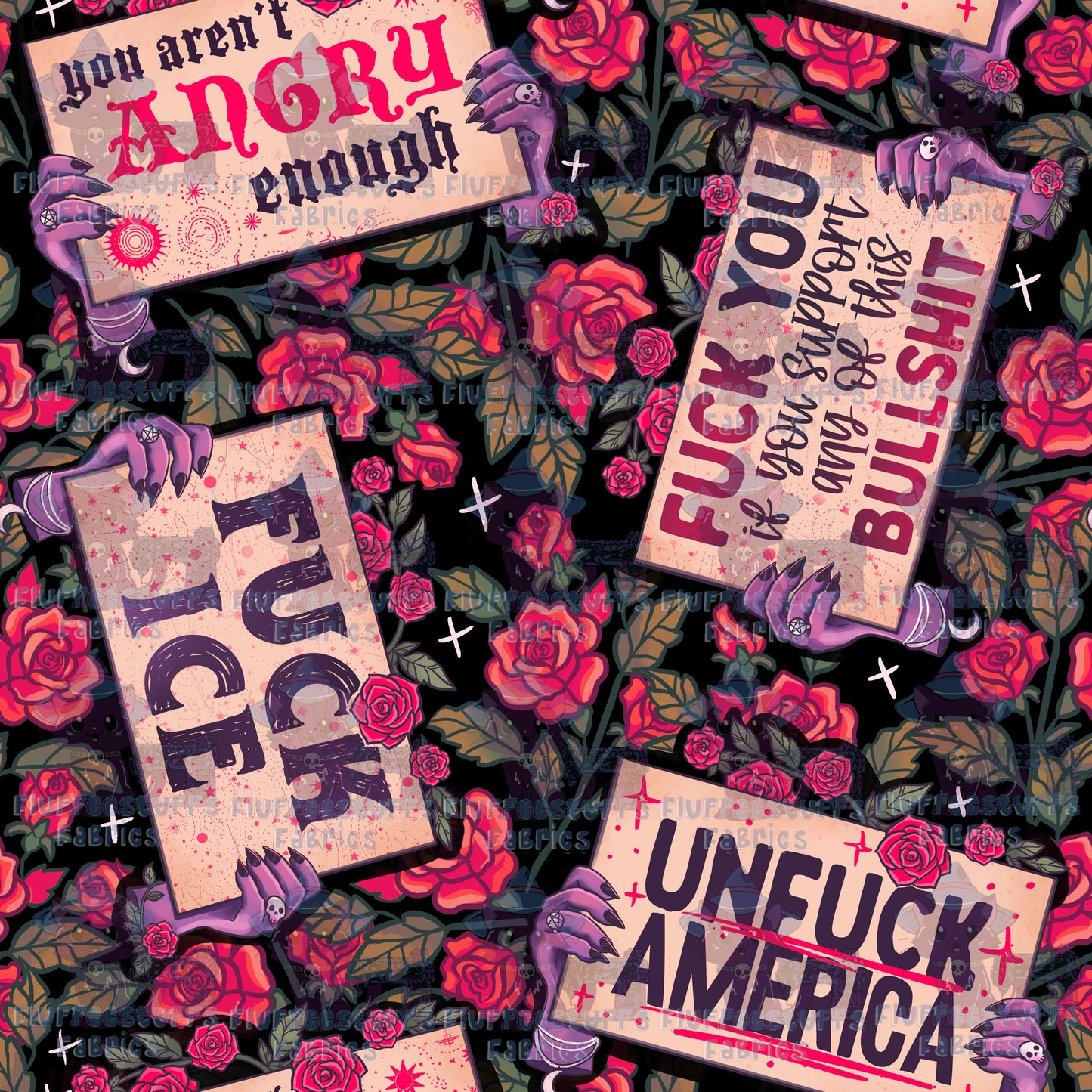 Witchy Protest Signs A