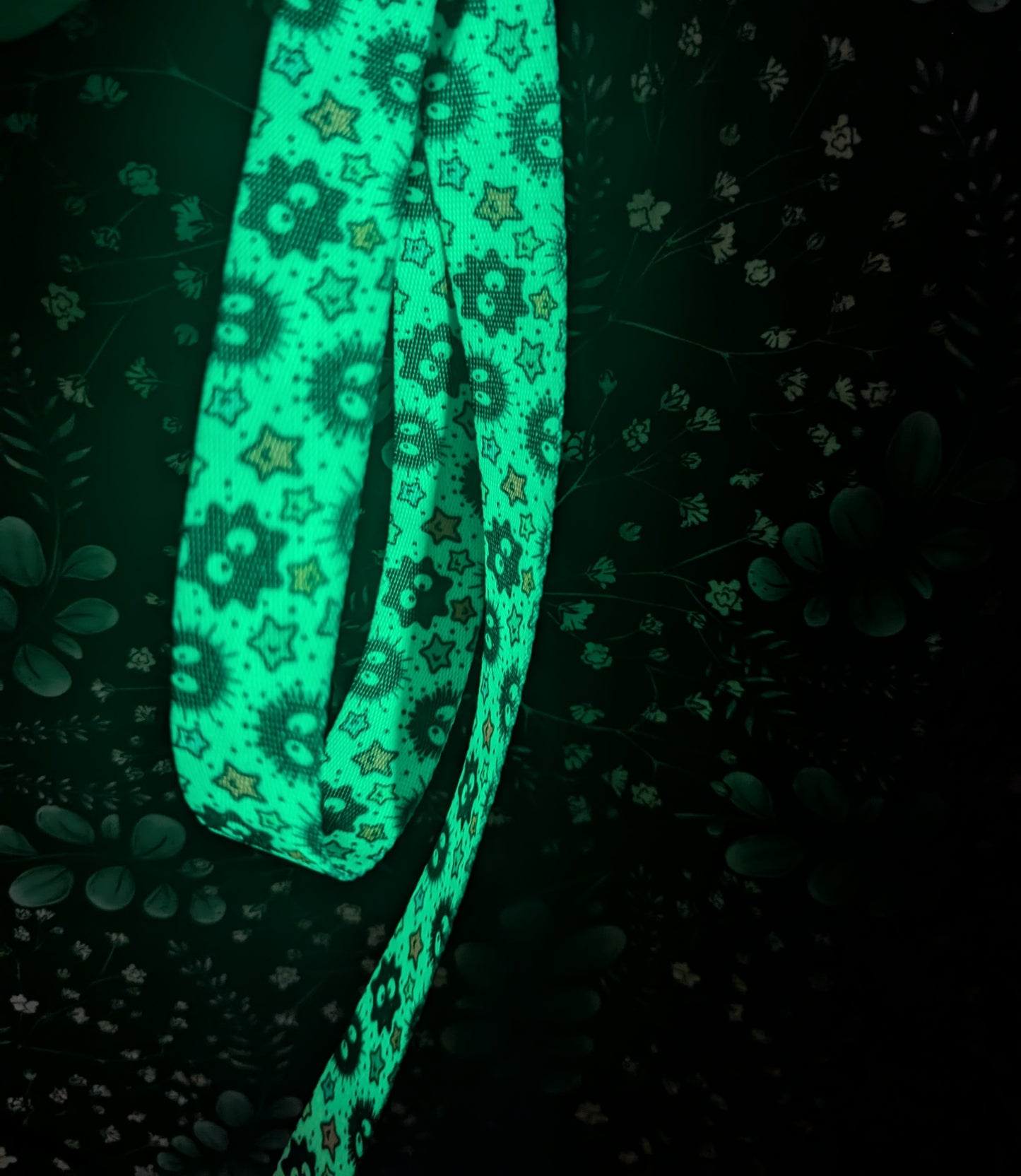Ash Sprites 1in Glow in the Dark Webbing