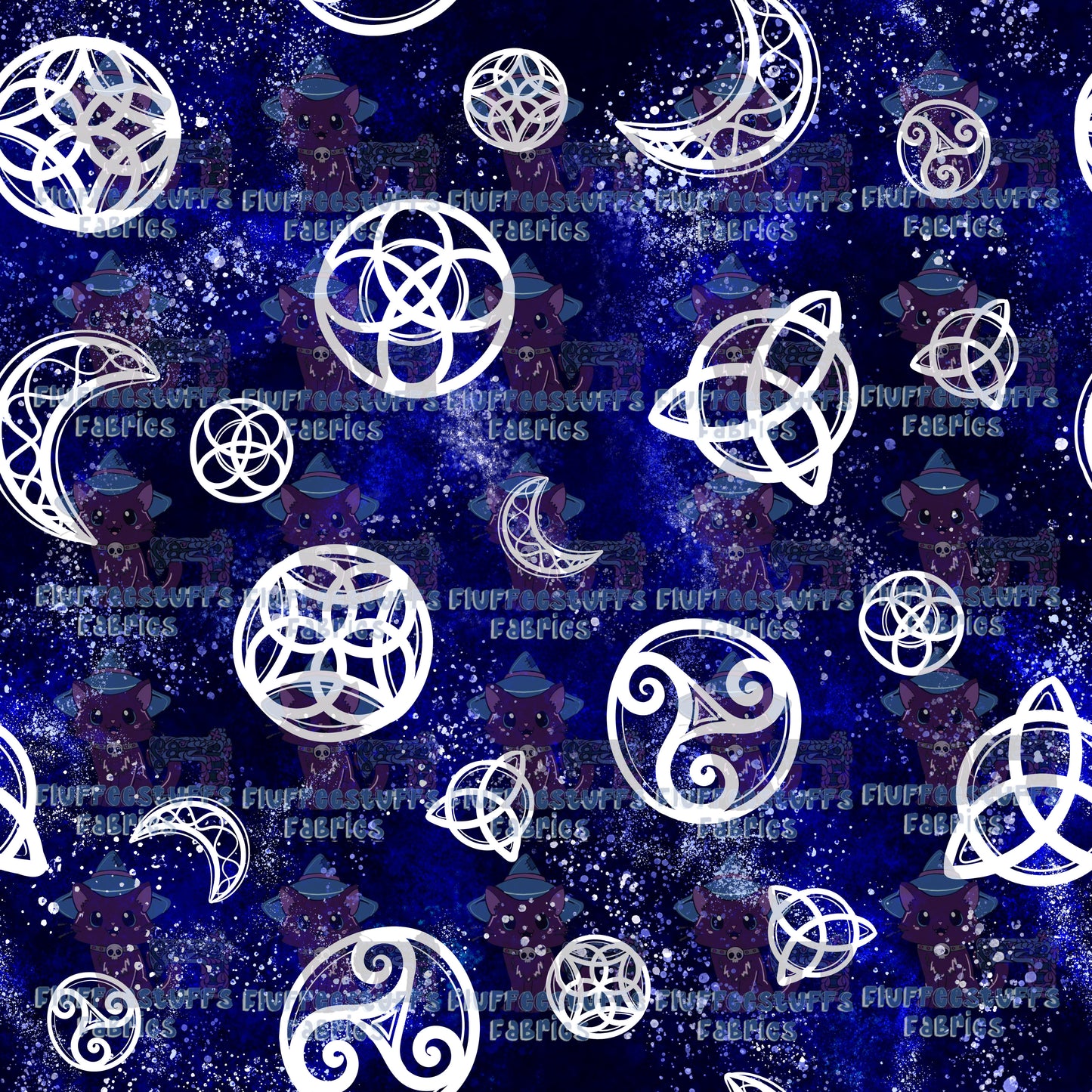 White Celtic Symbols