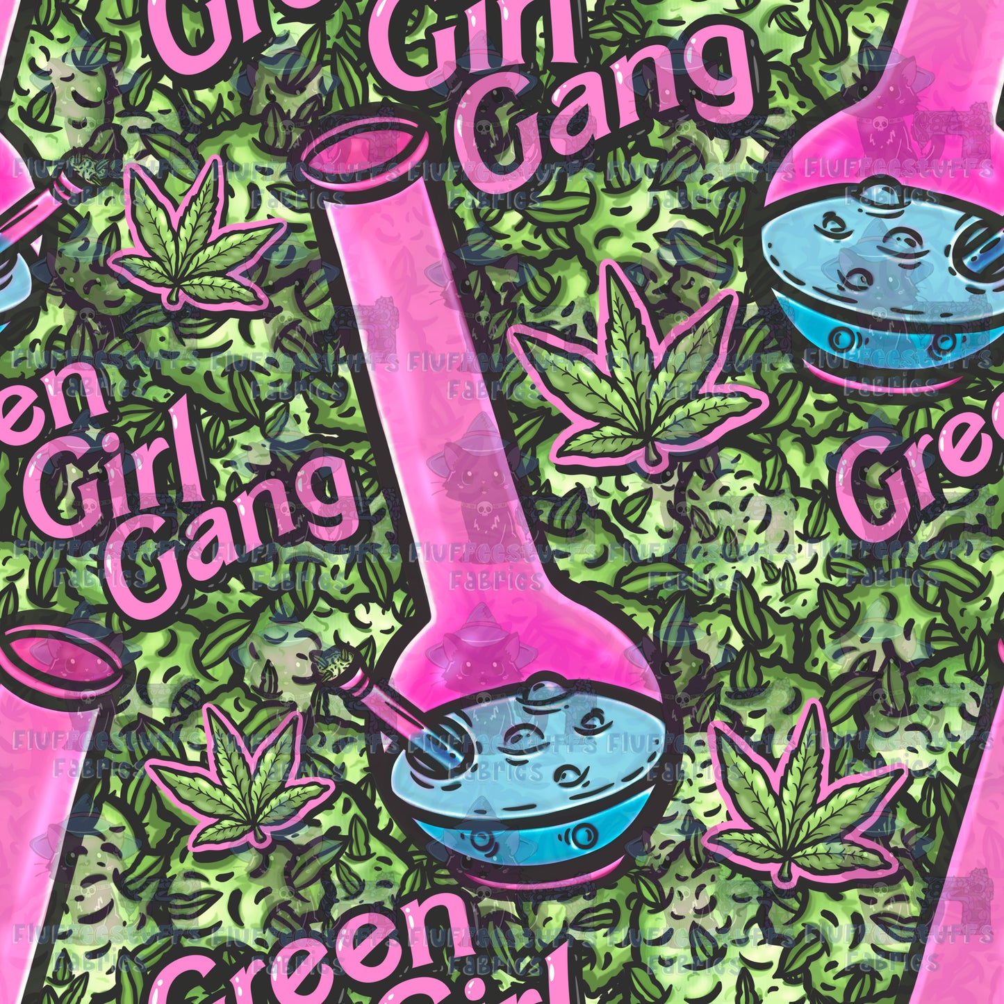 420 Green Girl Gang
