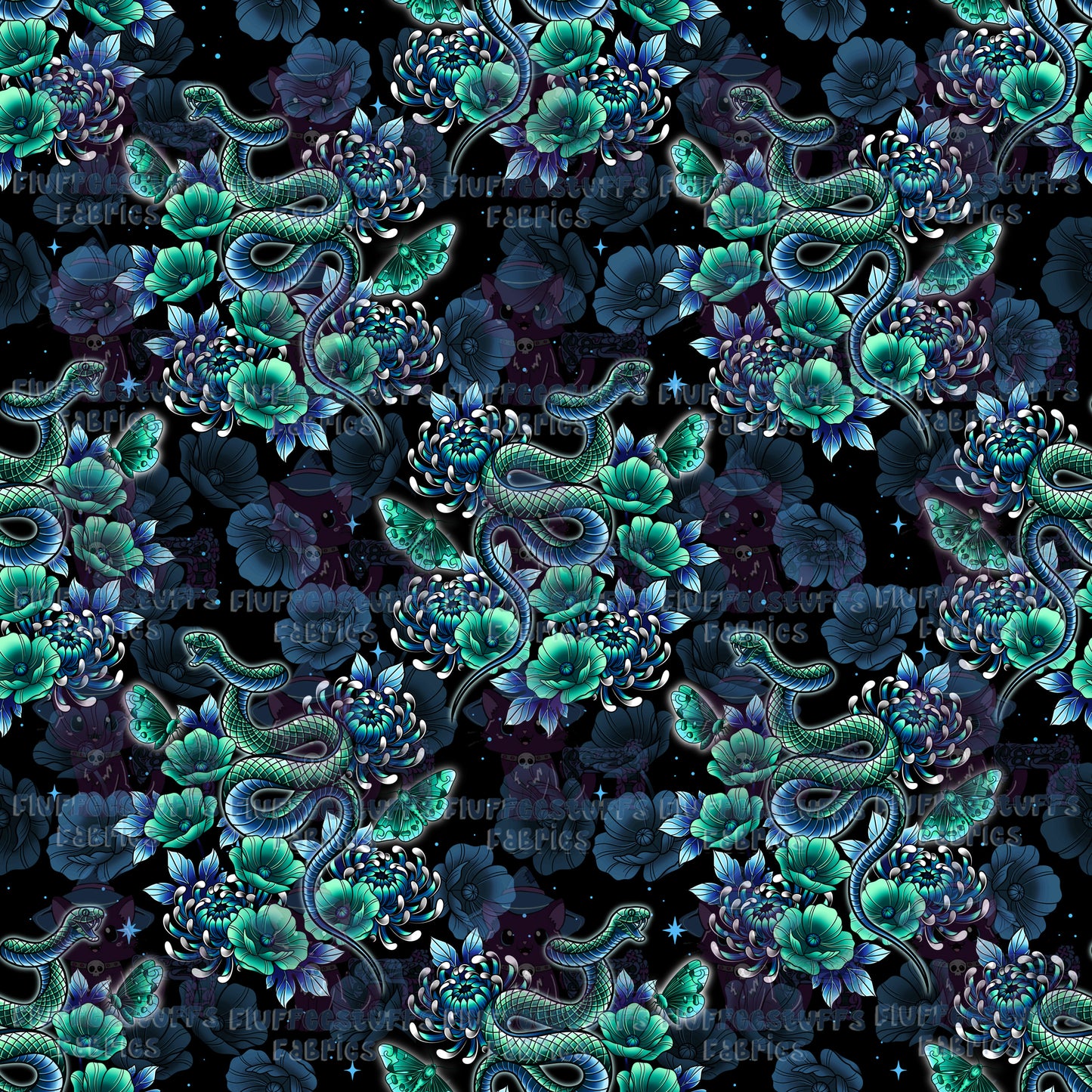 AmberLily Viper Emerald Mamba