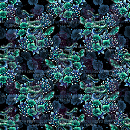 AmberLily Viper Emerald Mamba