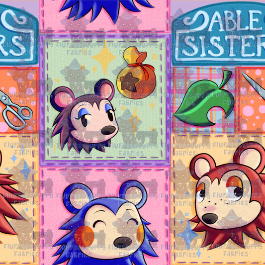 Animal Crossing Sewing Sisters