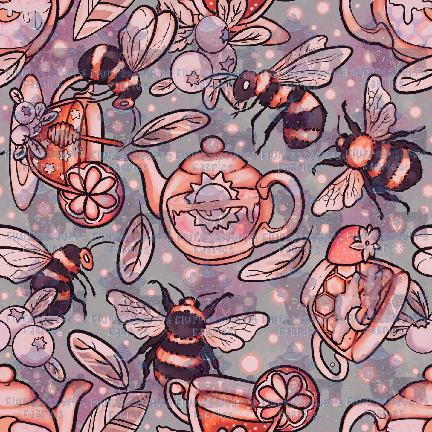 Bees and Tea Gentle Aesthetic