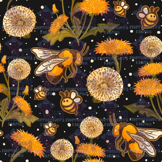 Bees and Dandelions Hex