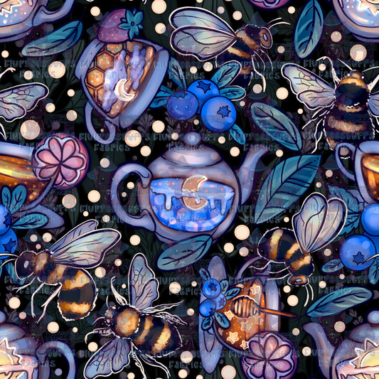 Bees and Tea at Night