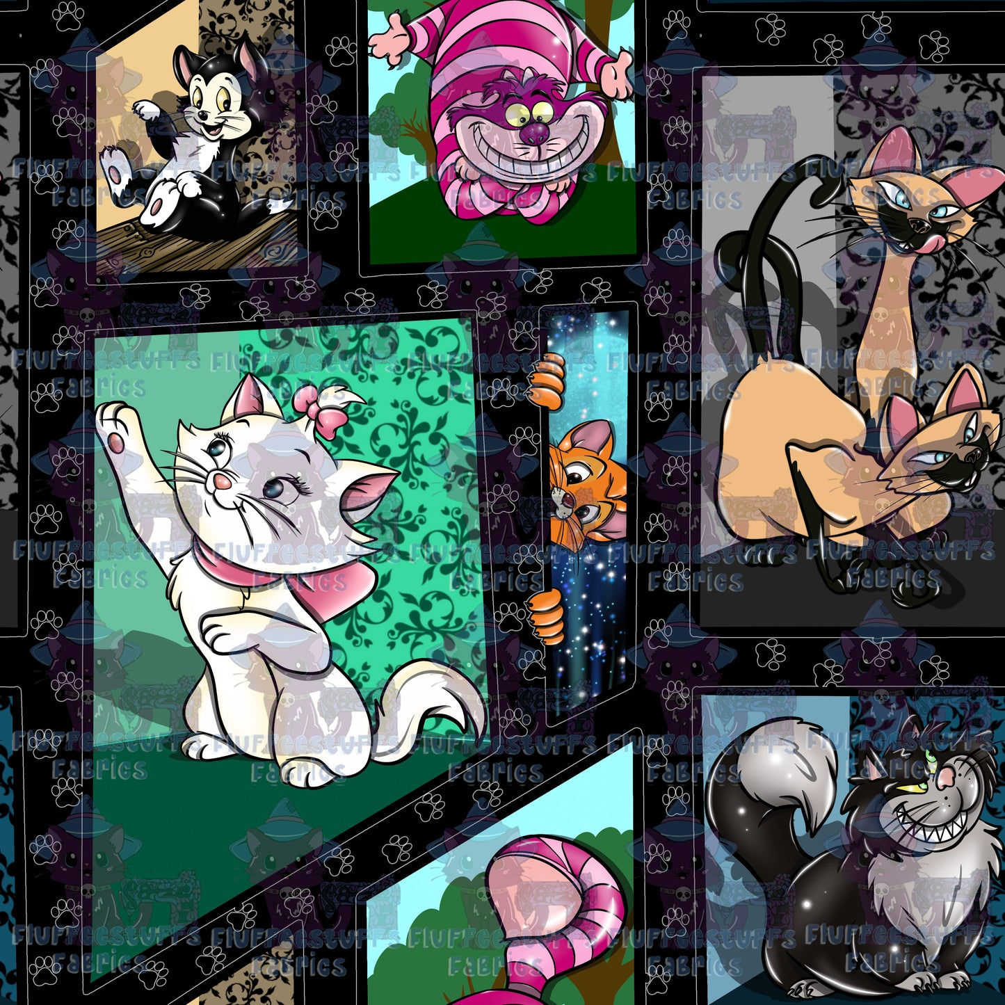Big House Cat Friends Quilt