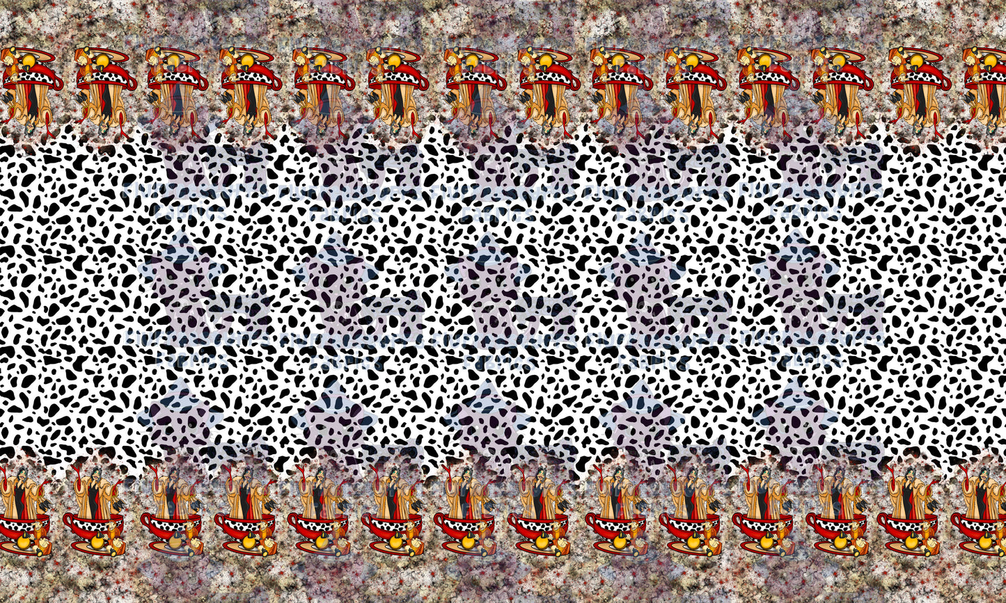 Big House Villain Tea Fashion Diva Border