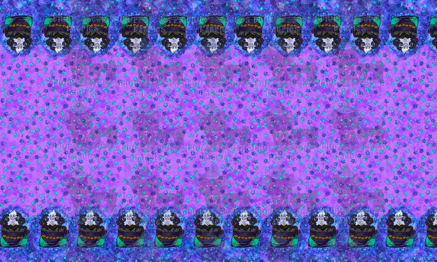 Big House Villain Tea Sea Witch Border