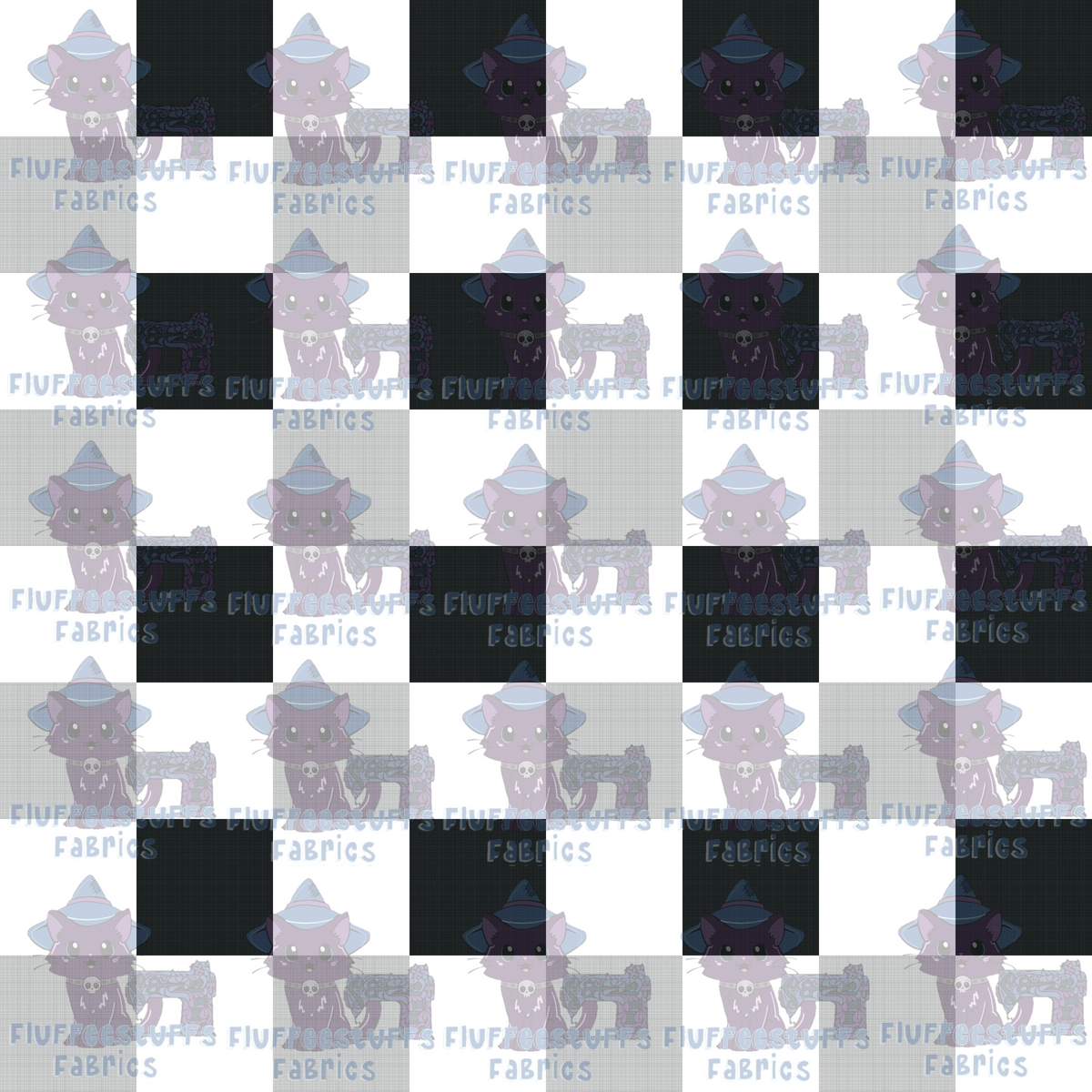 Black and White Plaid by VelvetHue
