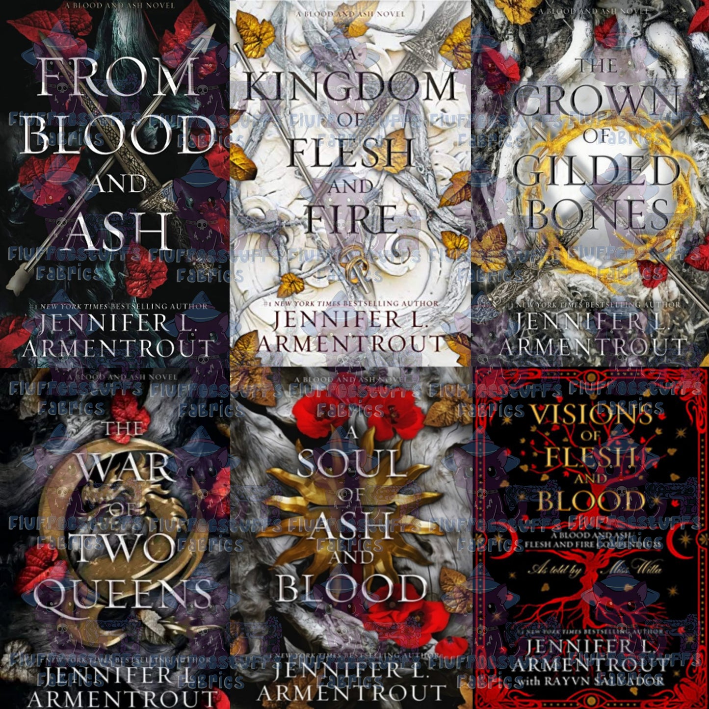 Blood and Ash Covers