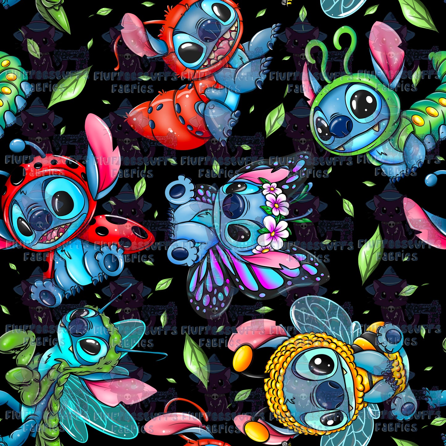 Blue Alien Bug Costumes
