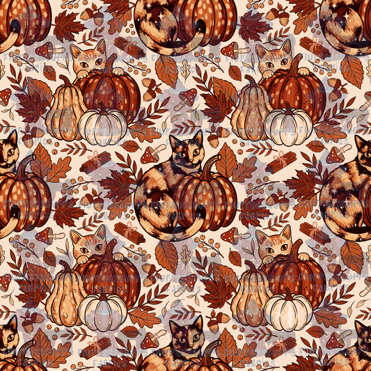 Calico Kitty Pumpkins