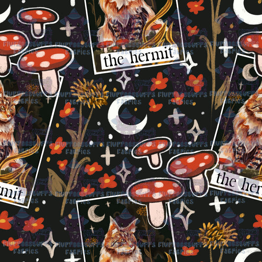 Cat Tarot The Hermit