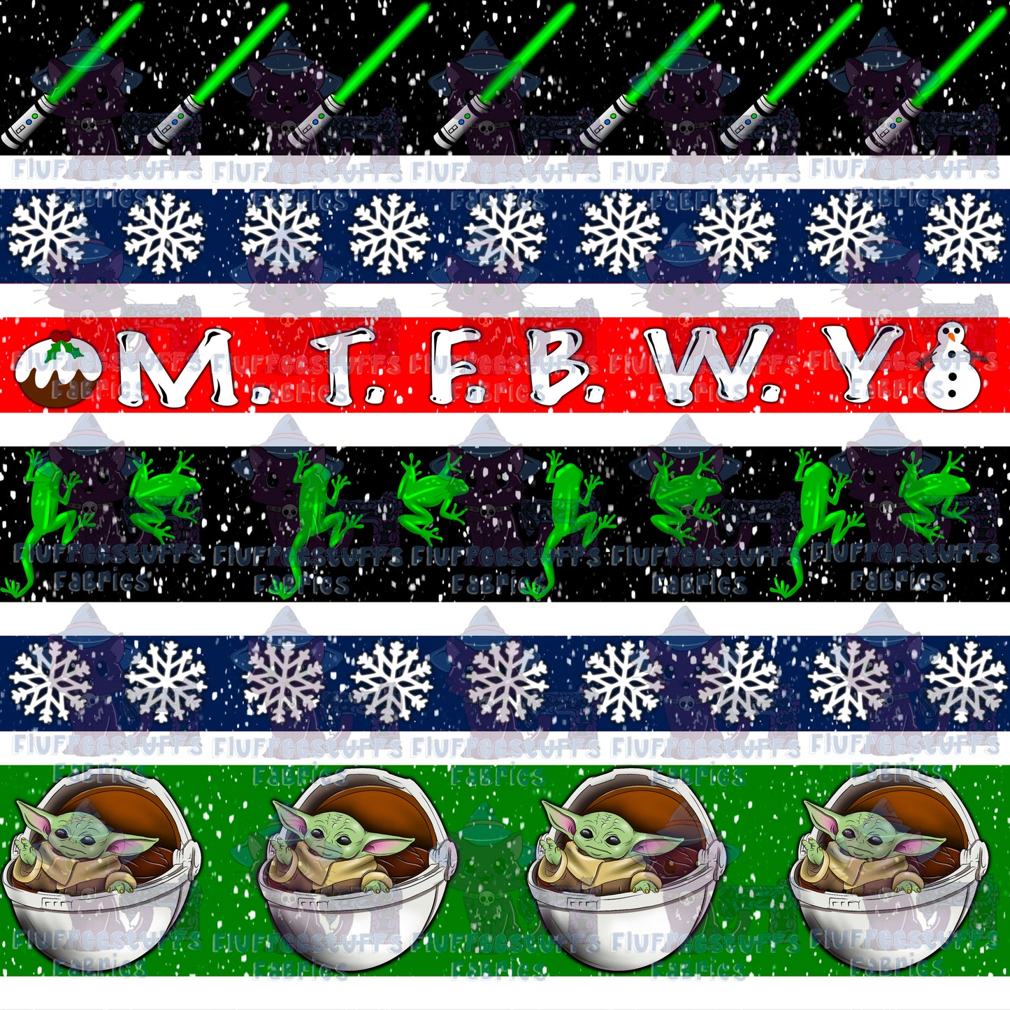 Christmas Sweater Space Wars Good Guys