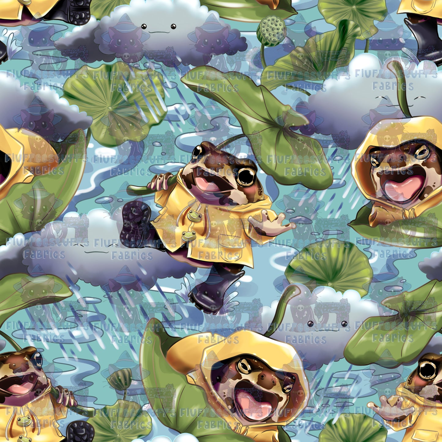 Citrus Critters Rainy Day Frogs Light