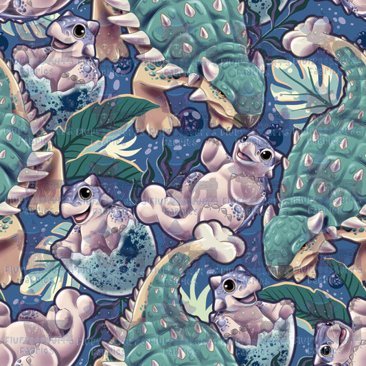 Citrus Dinos Ankylosaurus Loving Parent