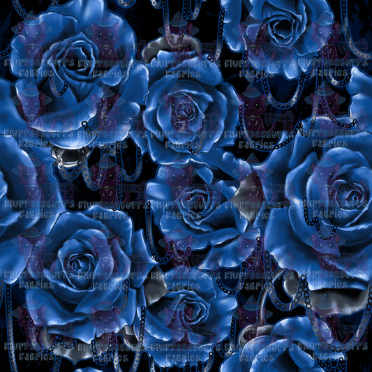 Citrus Roses Blue