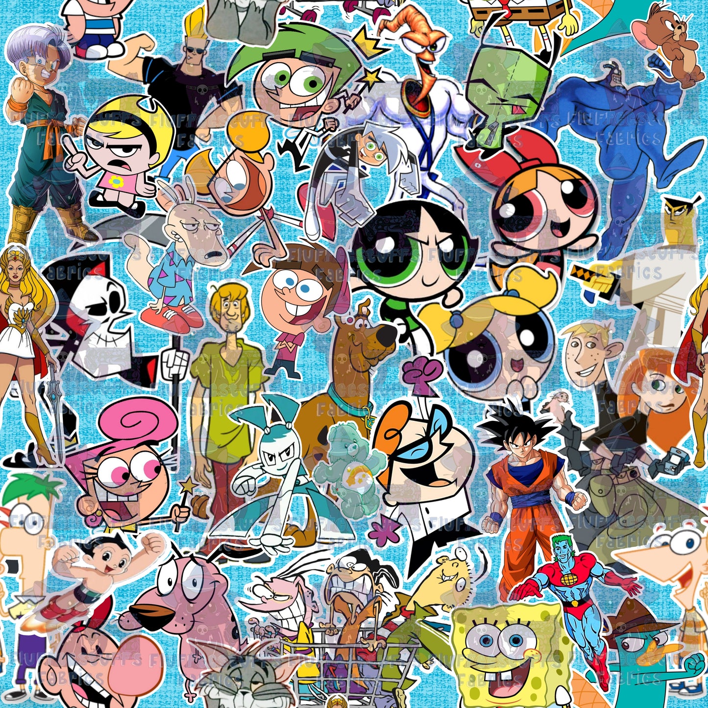 Classic Cartoon Sticker Stack