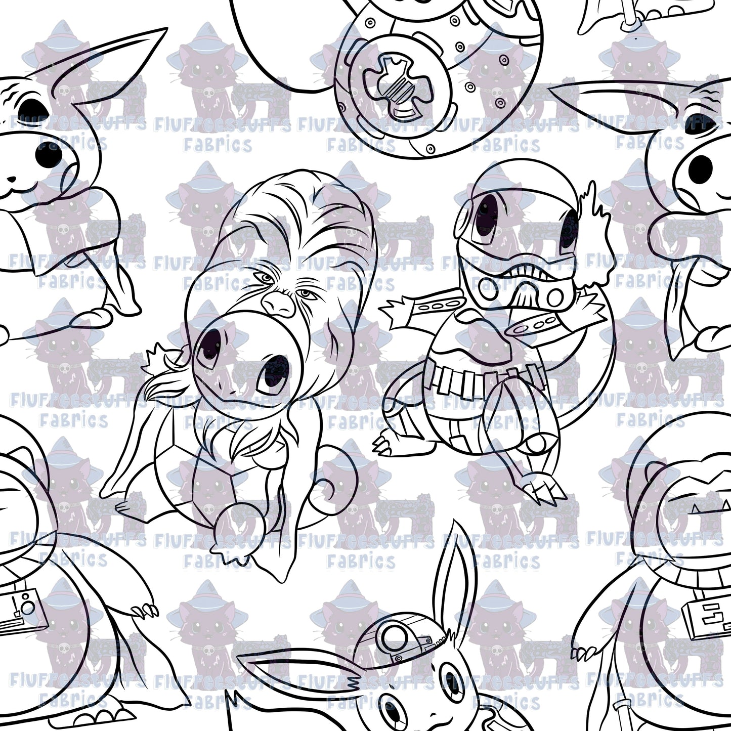 Color Me Pocket Pals Space Wars_