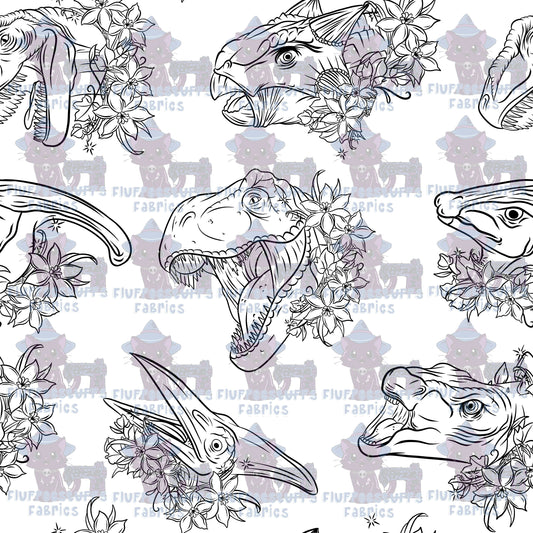 Color Me Summer Dinos
