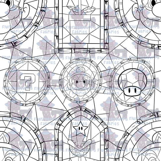Color Me Super Plumber Bros
