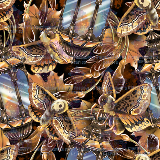 Death Hawk Moths and Lanterns