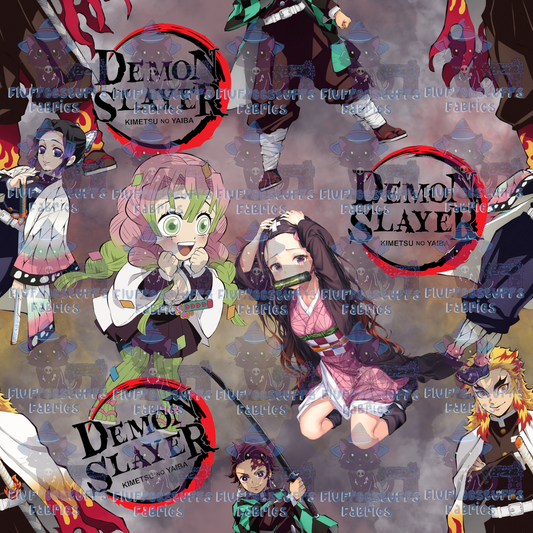 Demon warriors blended