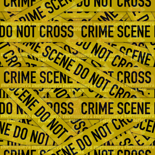 Crime Scene Tape Yellow