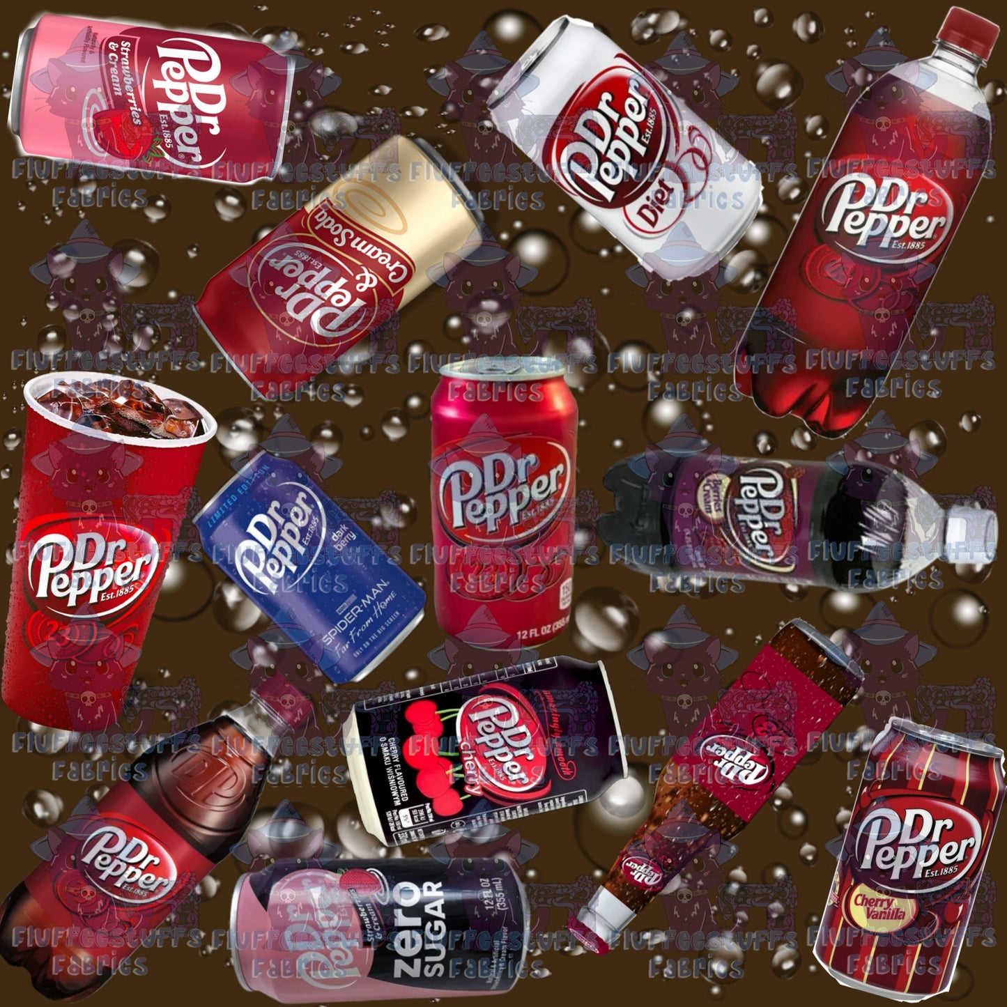 Dr Pepper Sticker Toss