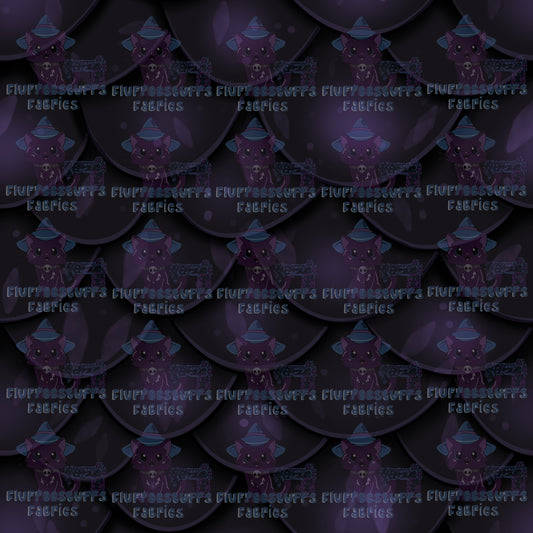 Dragon Scales Hex Black