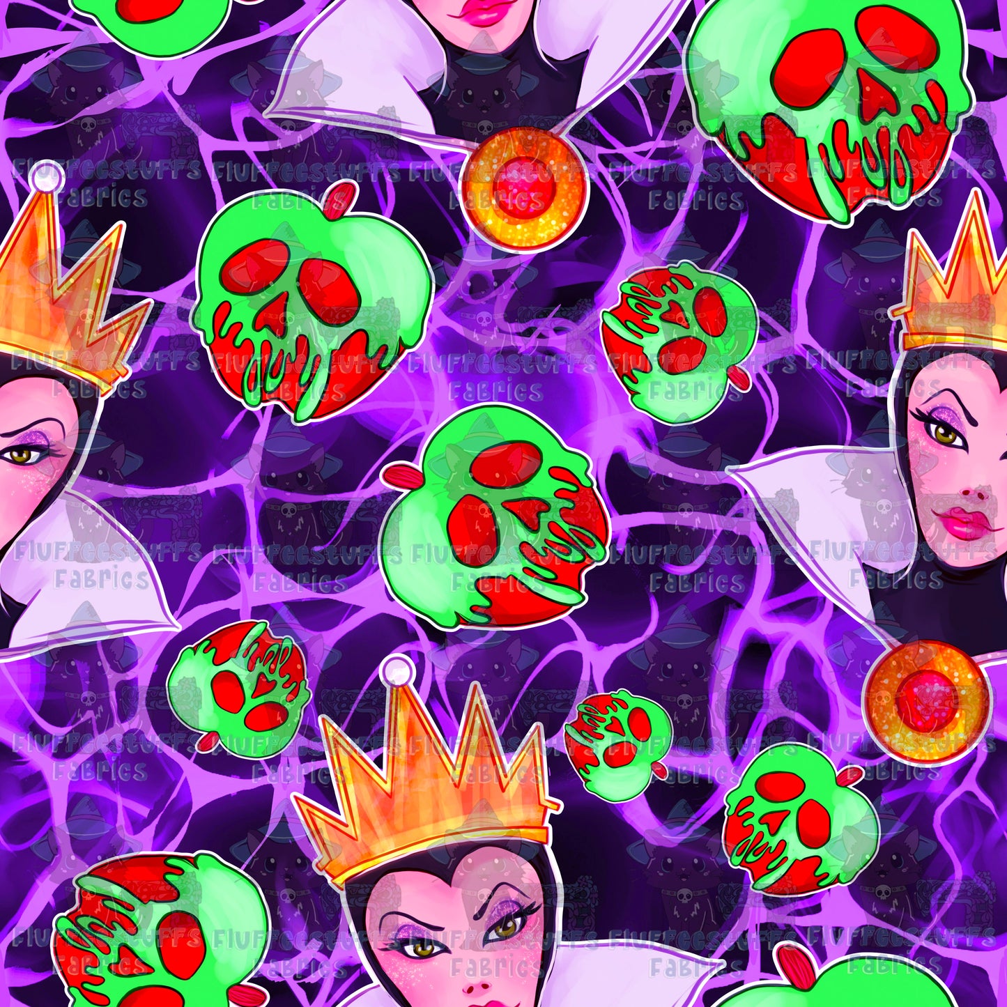 Evil Queen Villain Neon