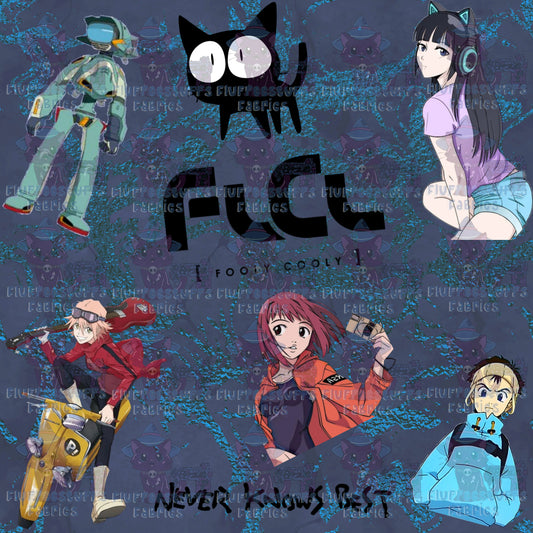 FLCL Character Toss