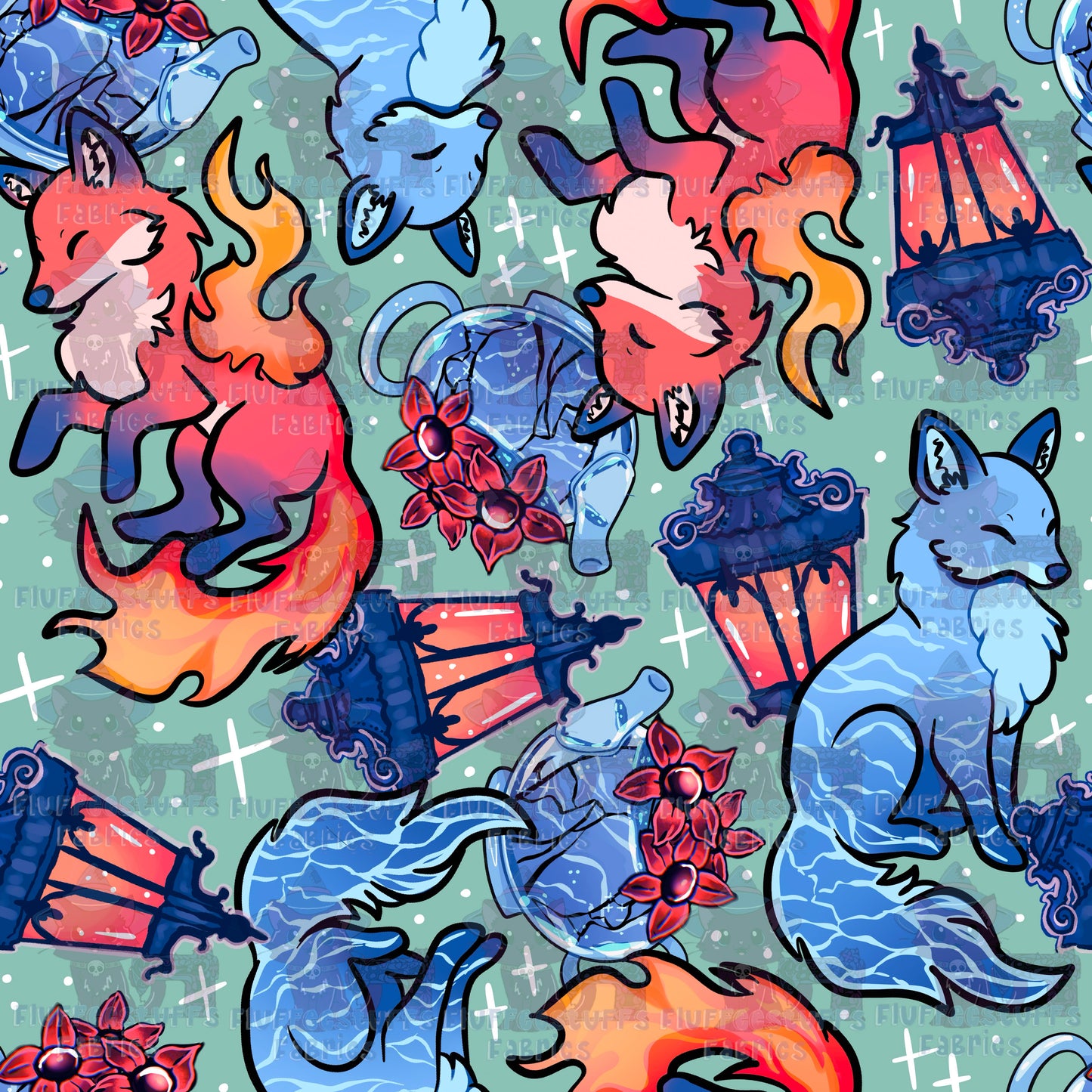 Fire and Ice Fox Twins C