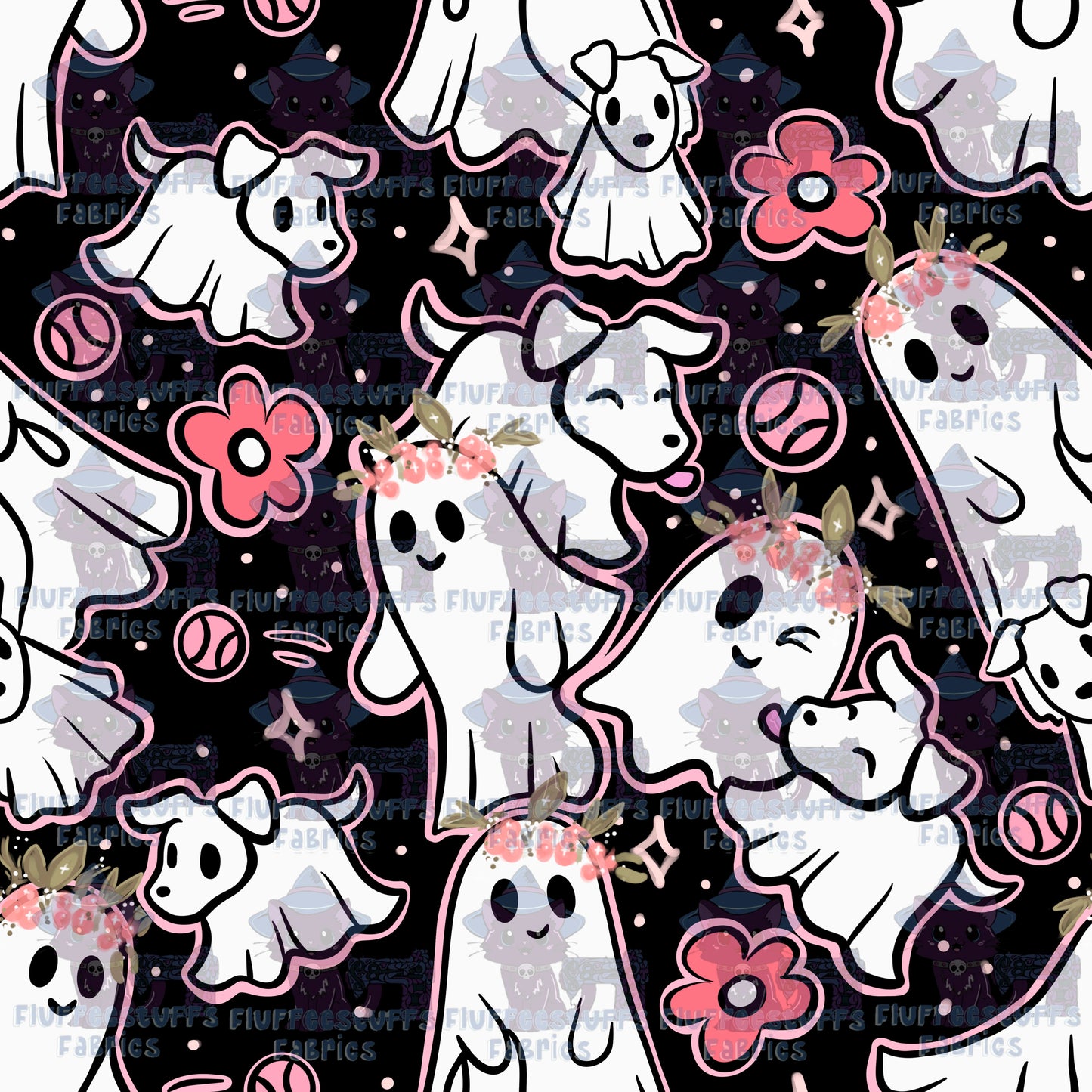 Ghost Walker Dog Pink_