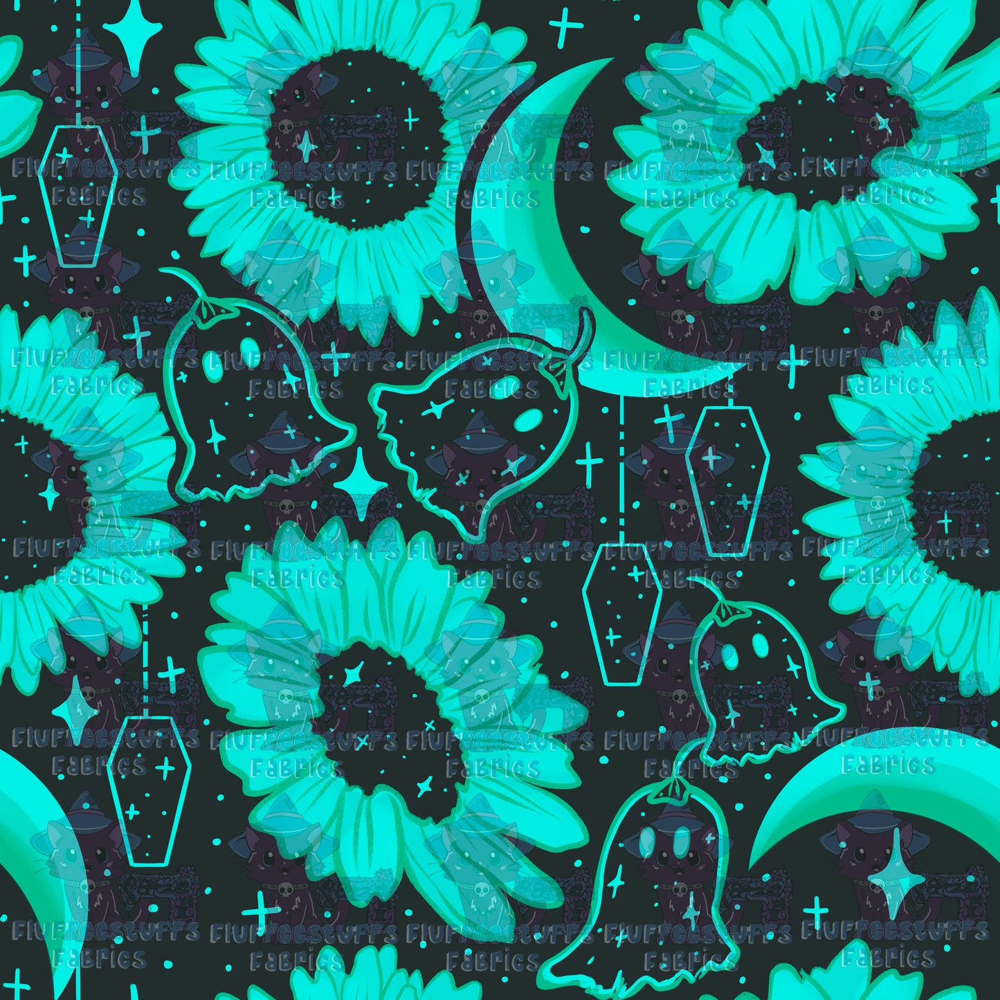 Ghosties & Sunflowers C