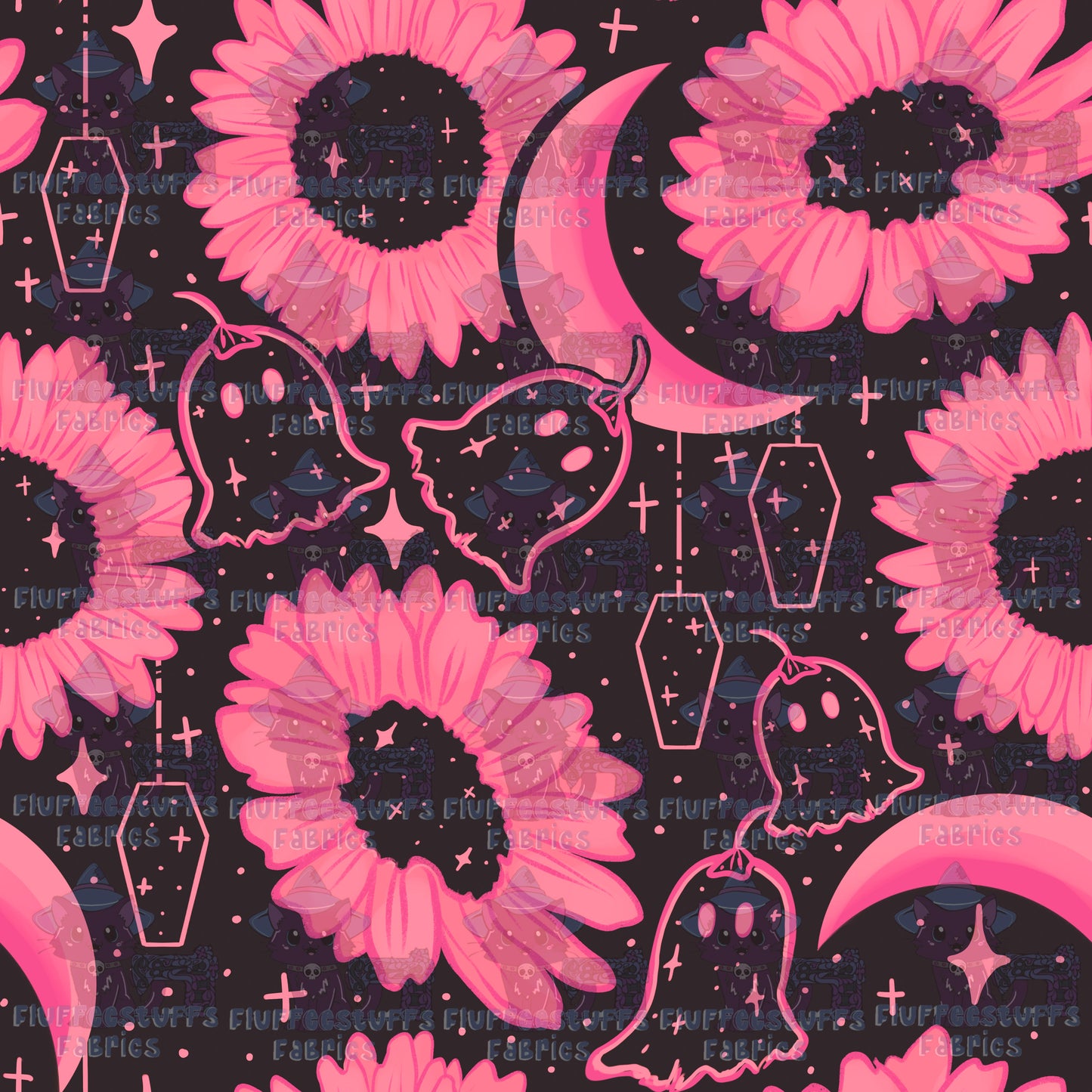 Ghosties & Sunflowers D