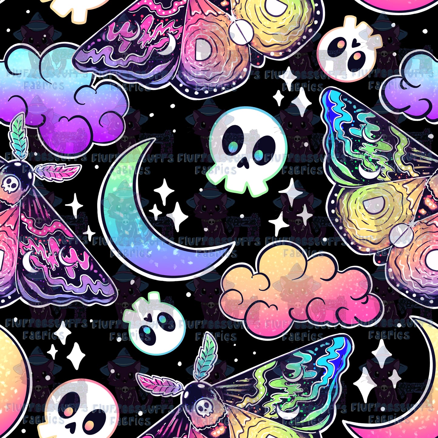 Goth Moth Rainbow B